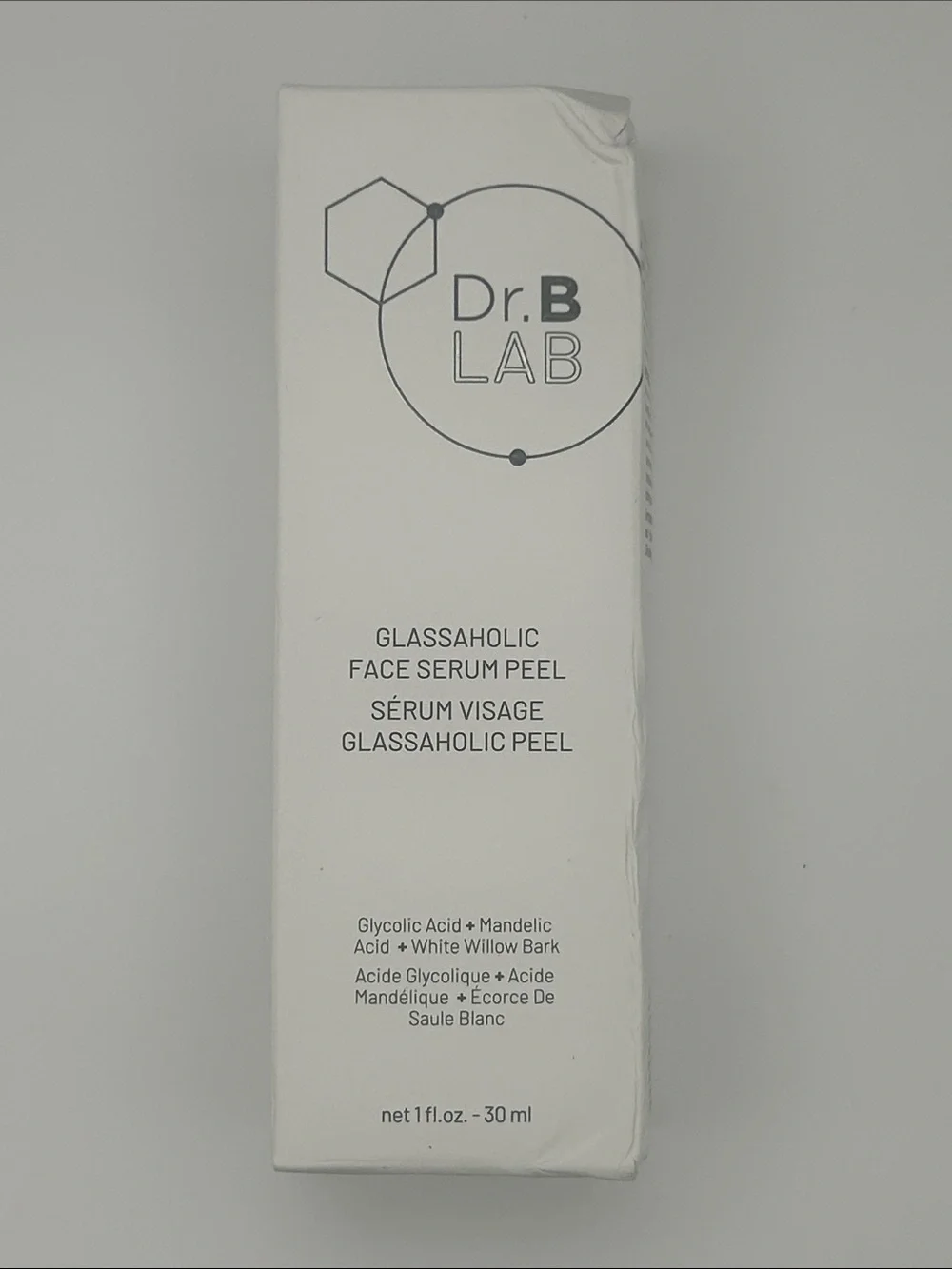 NEW Dr. B Lab Glassaholic Face Serum Peel
